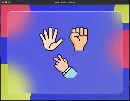 Stone-paper-scissor Game Demo