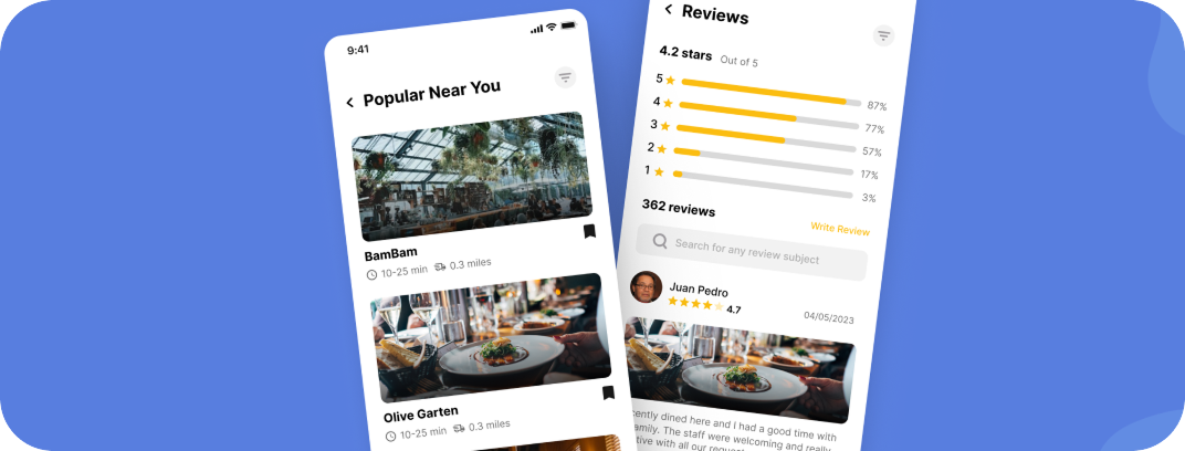 Multi-App Mobile Platform for a Restaurant Chain