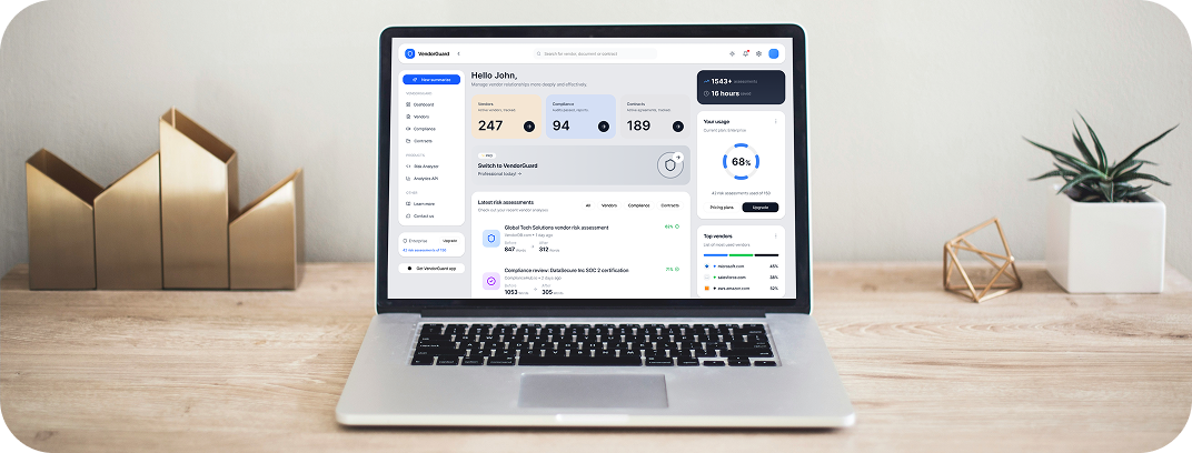 AI-Driven Vendor Risk & Compliance Automation | Enterprise SaaS