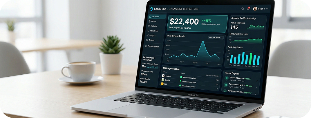 $22.4K peak single-day revenue