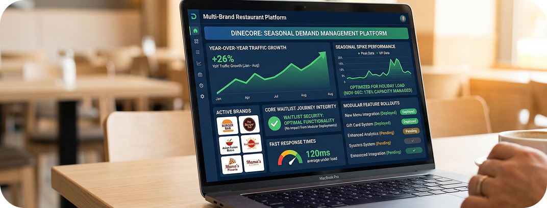 +26% YoY traffic growth