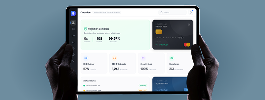Zero-Downtime Domain Migration for Regulatory Compliance