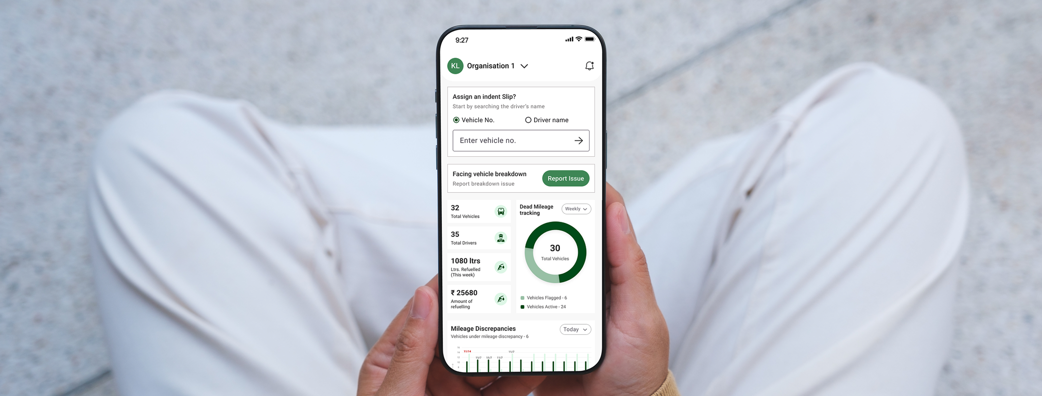 Operational efficiency across fleet management systems