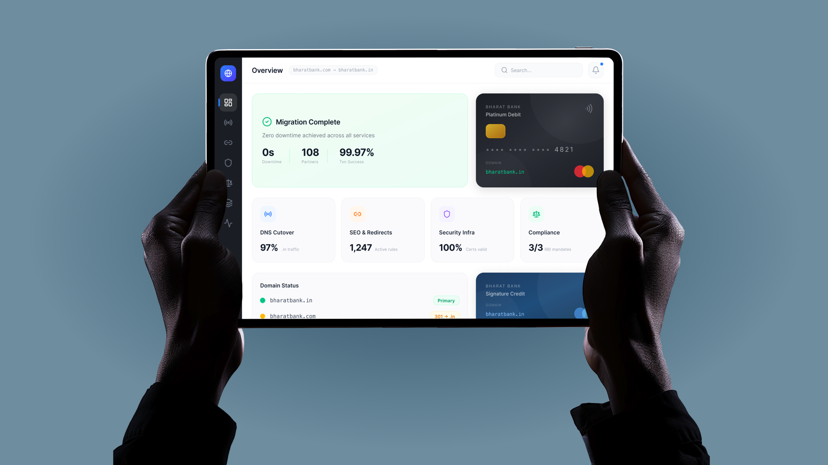 RBI Domain Migration For India’s Largest Private Bank