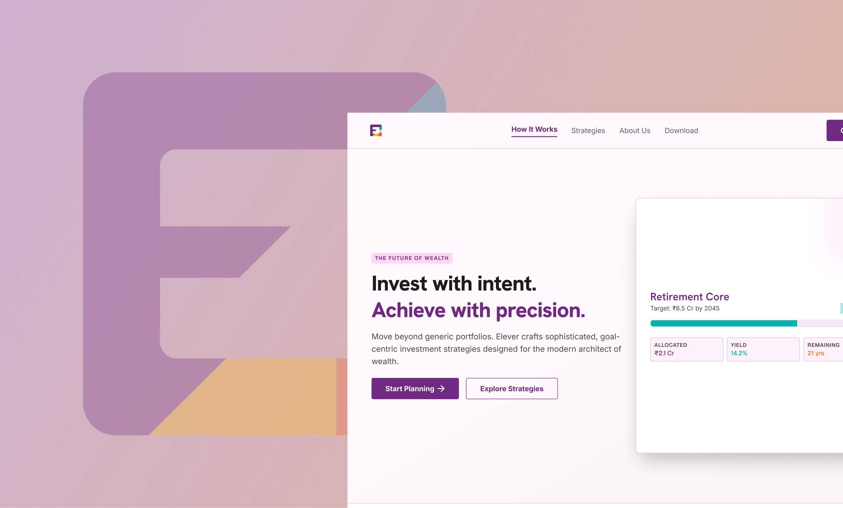 Elever - An Enterprise WealthTech Platform
